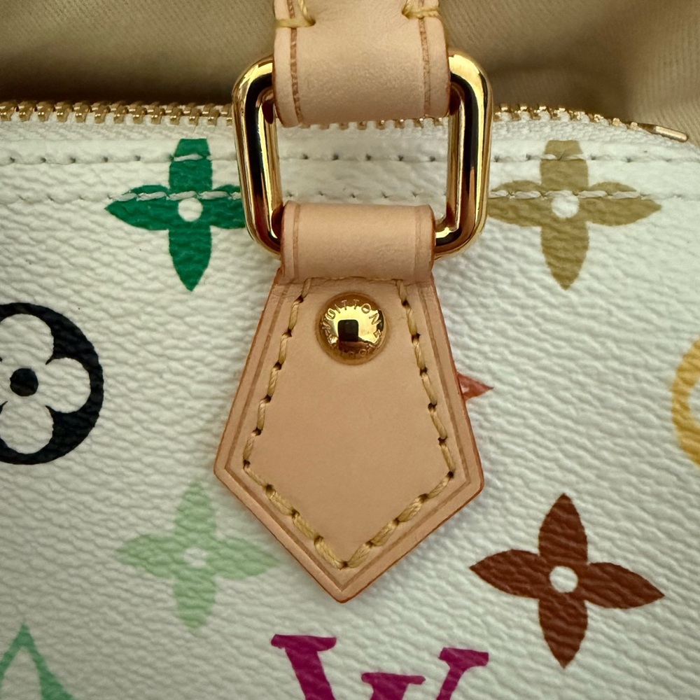 Louis Vuitton x Takashi Murakami 20th Anniv. Speedy Nano Wht/multicolor. New! - Picture 3 of 14